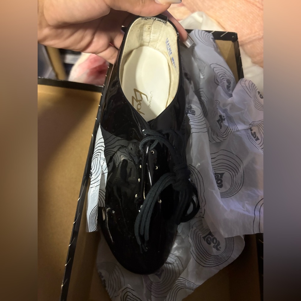 Patent Leather Jazz Shoes